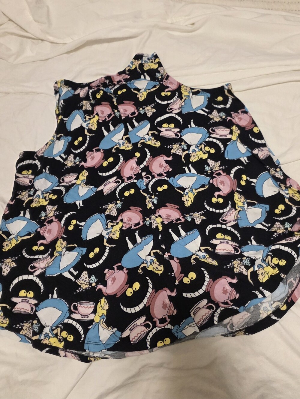 Torrid Alice In Wonderland Tank Top 0x Nwot